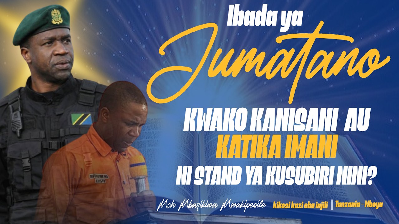 KWAKO KANISANI /KATIKA IMANI NI STENDI  YA KUSUBIRI NINI | Ibada ya jumatano | 04-03-2026