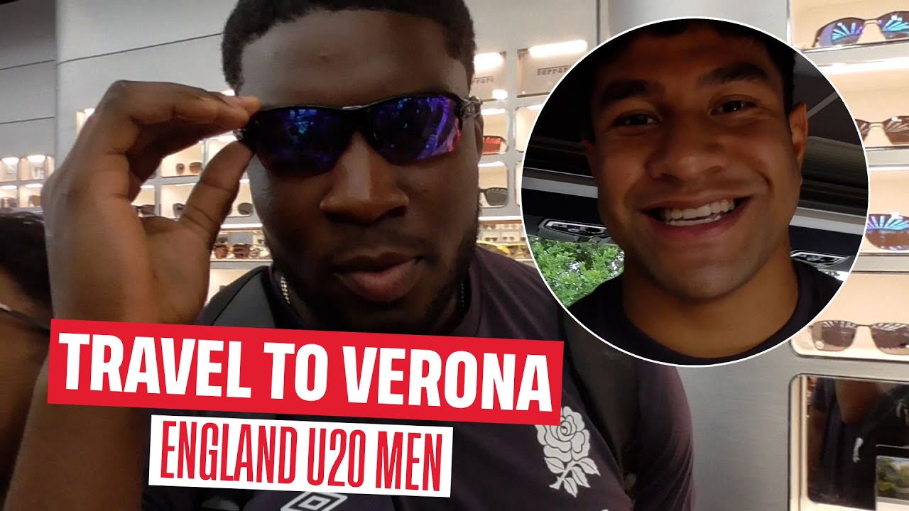 Travel to Verona with England U20 Men 🛫 | Player vlog | World Rugby U20 Championship