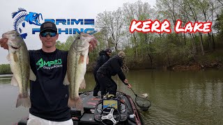 Kerr Lake Bass Fishing  Collins Bass for Cash Tournament  4.8.23