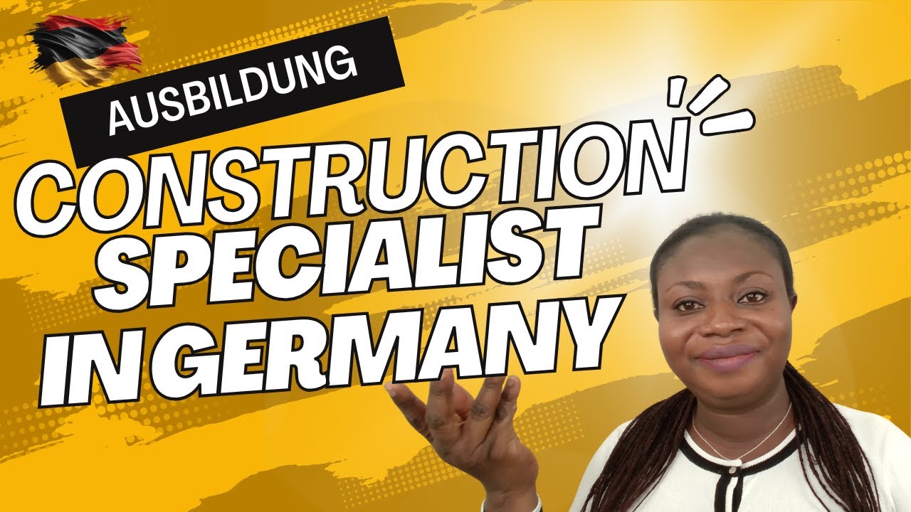 Ausbildung: Professions in building construction in EXTREMELY High demand!