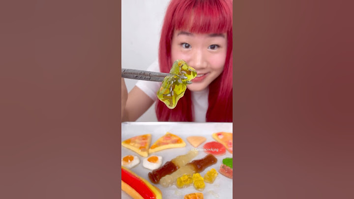 ลองทำFrozen Gummy Bear😋 | farmiscooking #food #frozengummybear #easyrecipe #jelly #เมนูแปลก