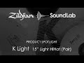 Тарілка для барабанів ZILDJIAN 15 K LIGHT HIHATS PAIR