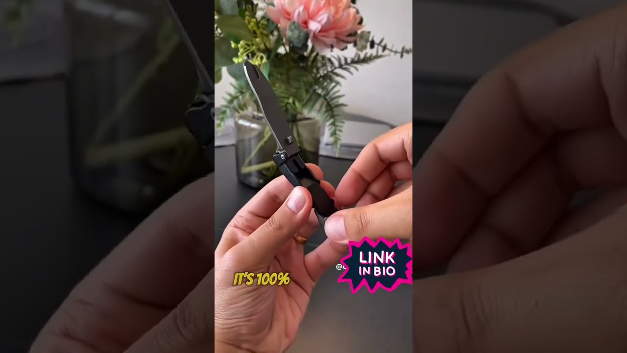 ✂️ EDJY Precision Stainless Steel Nail Cutter #NailCutter, #NailClipper, #EDJY, #amazonfinds #foryou