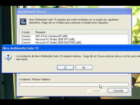 Reboot Validator For Nero 10 Serial Number