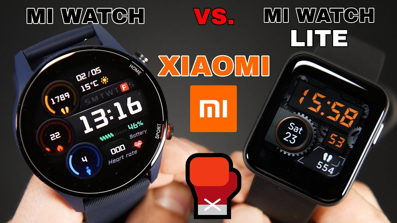 Xiaomi Mi Watch vs Mi Watch LITE ⌚ ¿Cuál es para TI?