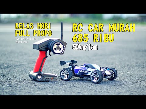 Beli Mobil Remot Kontrol Di Shopee | RC ROCK CRAWLER 4WD 1:18 [UNBOXING]. 