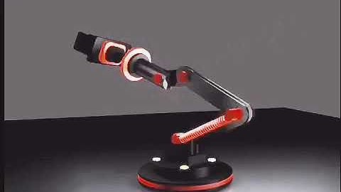 3D Robot Arm I made with Cinema 4D