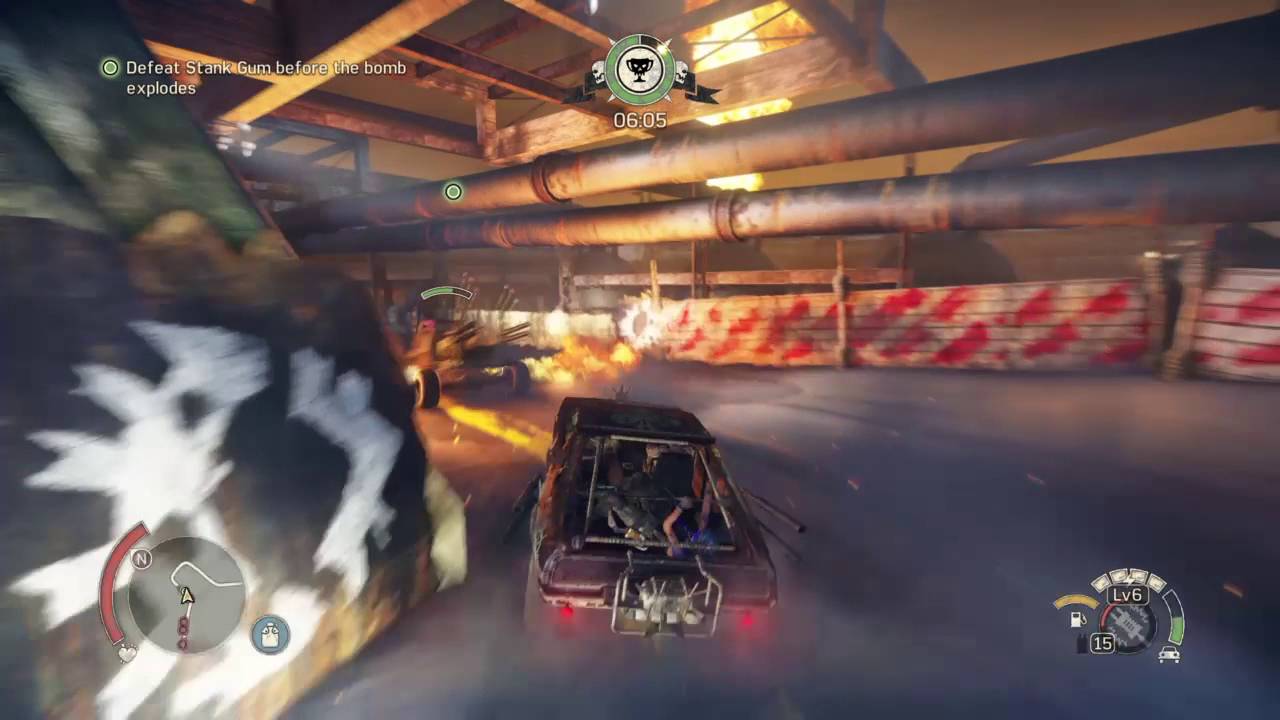Mad Max Gastown Death Race NPC Plays YouTube