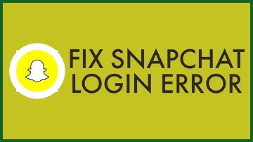 How to FIX Snapchat Login Error (2023)