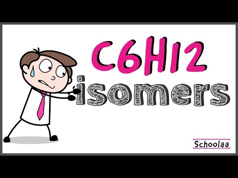 Draw and name isomers of C6H12