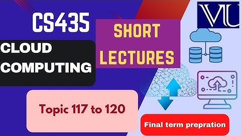 Cs435 topic 117 to 120