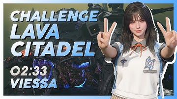 Lava Citadel Challenge Viessa 2:33 Build and Game Play | The First Descendant