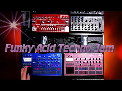 BEHRINGER TD-3 & RD-6(Roland TB-303 & TR-606 clone machine) - YouTube