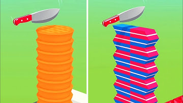 Slice It All Gameplay! Satisfying and Relaxing ASMR Slicing Video