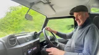 land rover defender 90 2 2TDCi hardtop + bowler upgrades for sale in action + engine running 2016 Land Rover Defender 90 2 2td Autobiography Bowler