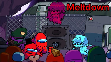 FNF Meltdowns but Red & Red Mungus vs BF