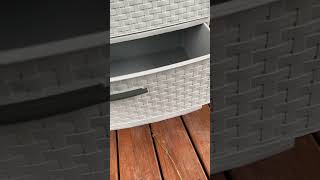 Organize Your Bedroom with Sterilite 3 Drawer Wide Weave Storage Tower | Amazon finds 2024