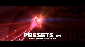 RenderMan Fundamentals - Preset Browser .pt2