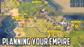 I talked about how to plan your empire - Civ 6 Overexplained Arabia Let's Play Ep 2