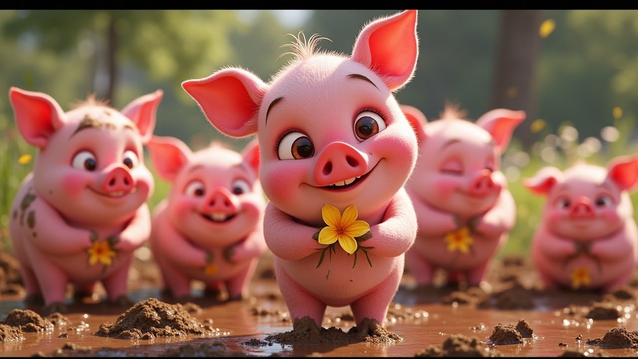 Piggles the Pig Who Hated Mud