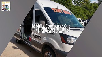 Tint Man Mobile Computer Cut Car Window Tinting. TintManWindowTinting.com #TintManFL @tintmanfl Xpel