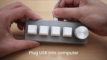 Assigning Shortcuts & Functions to the [1 x 4] + 1 Macropad