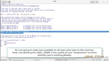 Amazon Corretto 8 Installation on Suse Linux Enterprise Server 12 and set JAVA_HOME to all users