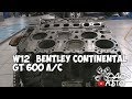 Профессиональный "гастарбайтер" разбирает ДВС  Bentley Continental GT W12 6.0л