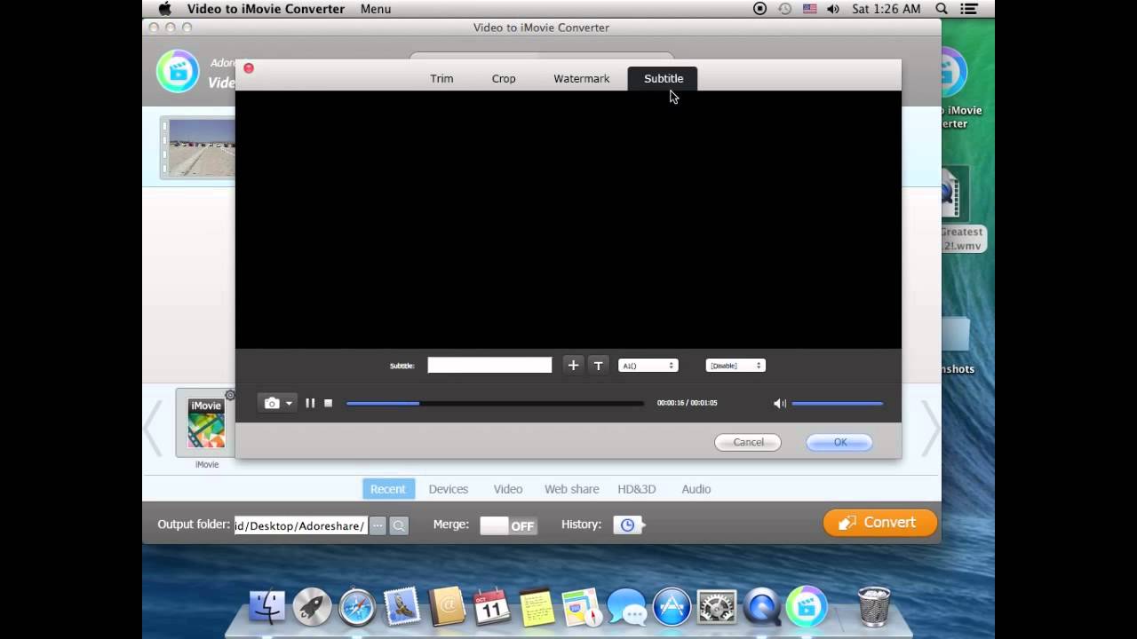How to convert .wmv to .mov on mac without quality loss?