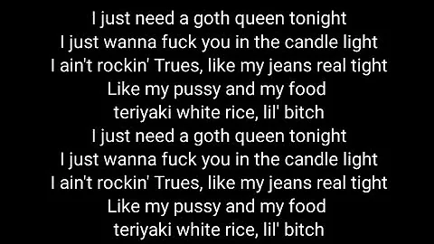 Lil Peep & Boy Froot - Goth Queen (Lyrics)