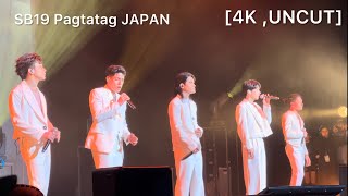 (UNCUT) SB19 Pagtatag World Tour Japan Concert Part1