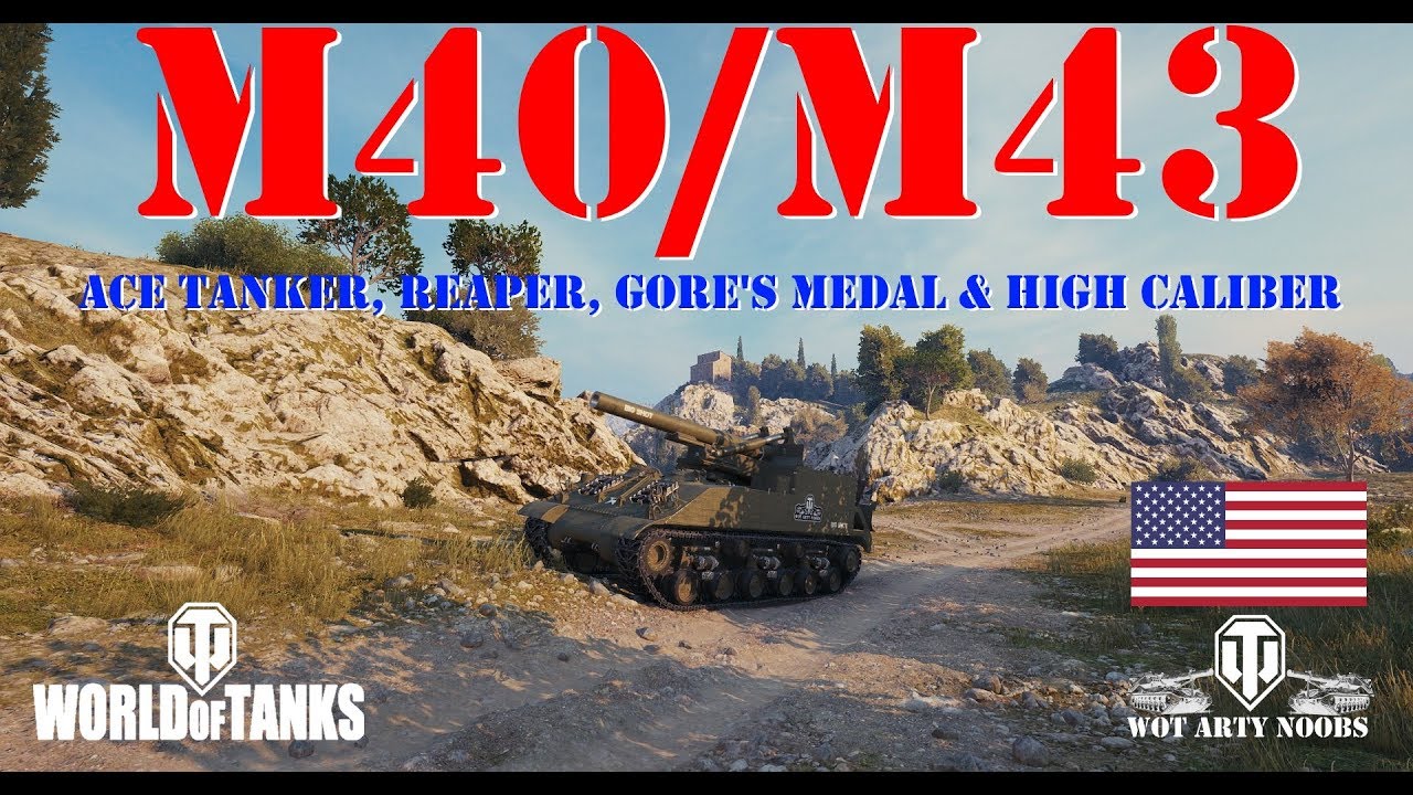 games people play M40/M43 - Ace Tanker, Reaper, Gore's Medal & High Caliber