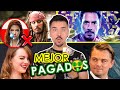 TOP 20 ACTORES MEJOR PAGADOS de la historia | POLEMICA SCARLETT JOHANSSON | Edu Rocha Wow Qué Pasa