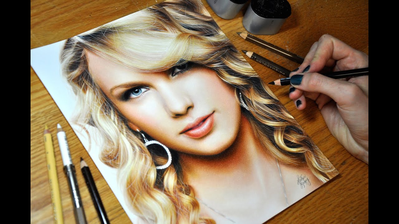 A pencil drawing i did of Taylor Swift  rTaylorSwift