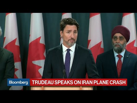 Trudeau Says Evidence Shows Plane Shot Down by Iranian Missile