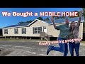 We Bought a MOBILE HOME 🎉|| Large Family Vlog #manufacturedhome