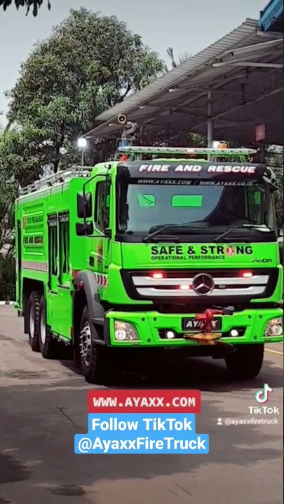 AYAXX Fire Rescue Truck - TikTok Mobil Damkar Indonesia.