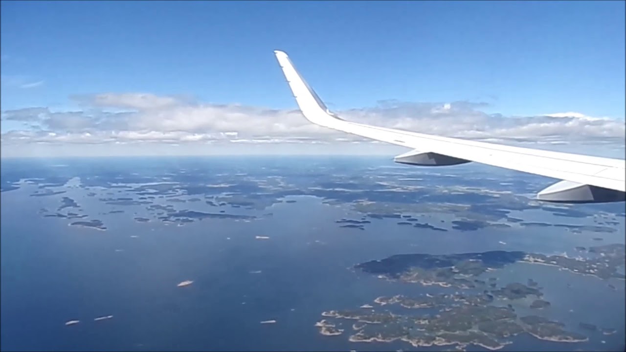 Lufthansa Airbus A320 neo Flight from Frankfurt to Helsinki, 13 06 2018
