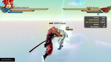Custom SSJ4 Gogeta backward soul punisher tech