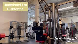 Underhand Lat Pulldown