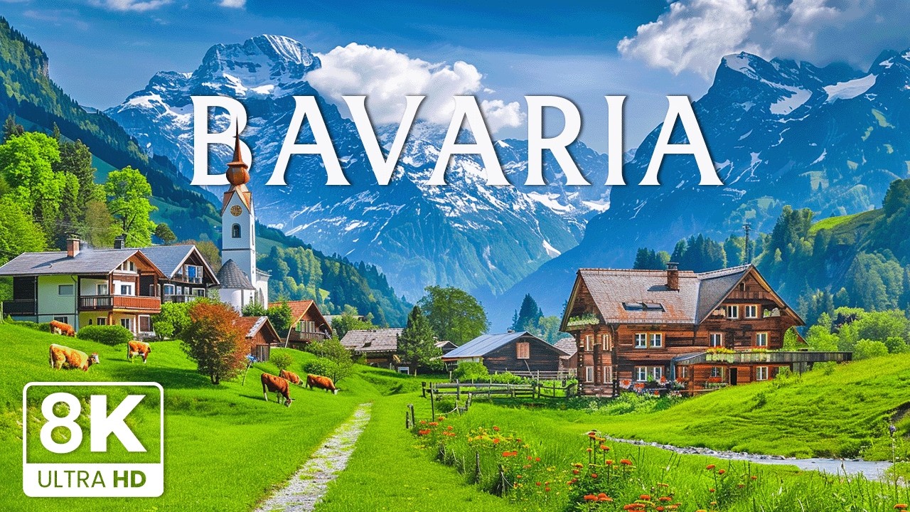 Bavaria Germany 8K | Alpine Fairytale Realm – Neuschwanstein Castle & Emerald Valleys