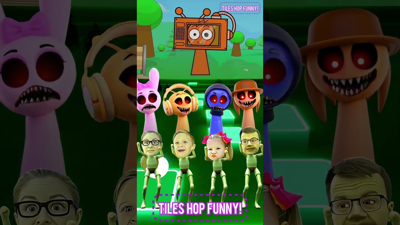 Sprunki X Coffin dance remix | Tiles Hop 