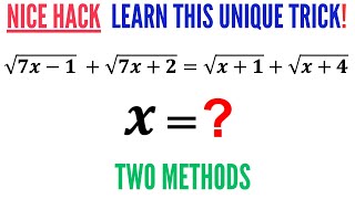 Chinese Math Olympiad | Solve and check | (Math Olympiad Training) | #math #maths #algebra
