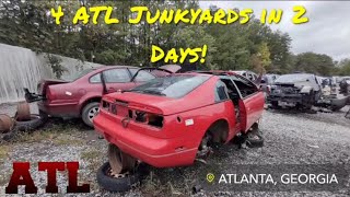 4 Atlanta Junkyards in 2 Days!
