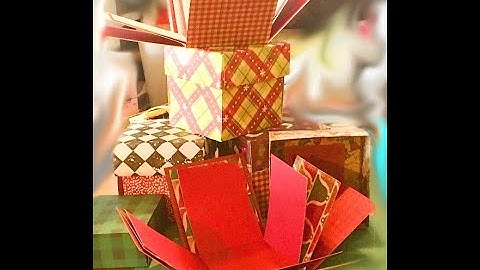 Make an Exploding Box with Cricut