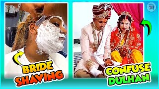 BRIDE SHAVING BEFORE MARRIAGE | DULHAN CONFUSED | INDIAN WEDDING | REACTION | MEMES | Spartaa Vlogs