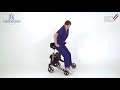 Vidéo: Rollator 4 roues Modelito Classic Xtra