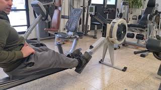 Rudergerät - in der Park Workout Area