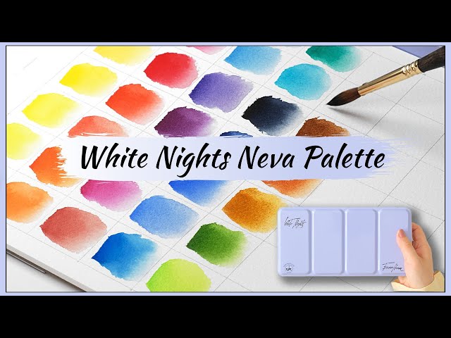 St. Petersburg White Nights Watercolors 36 Pans Review 