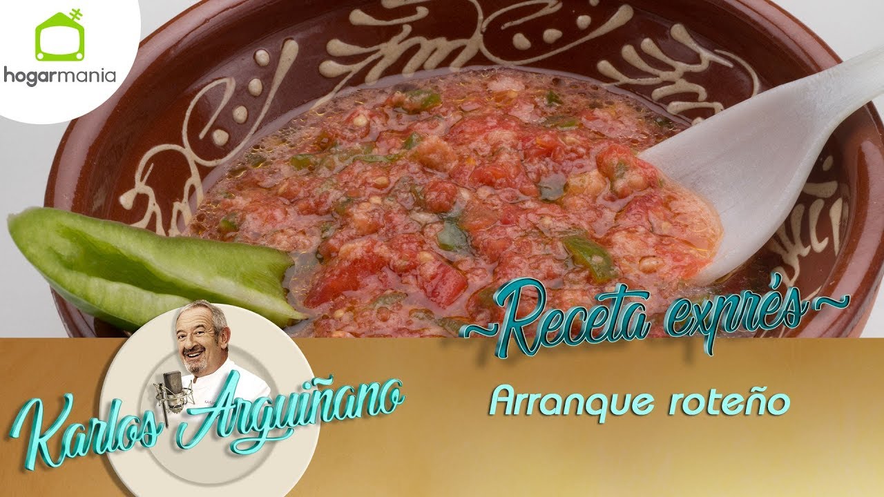 Receta de Arranque roteño por Karlos Arguiñano - YouTube